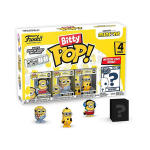Funko Bitty Pop Minions - Roller Skating Stuart, Pajama Bob, Kung Fu Kevin