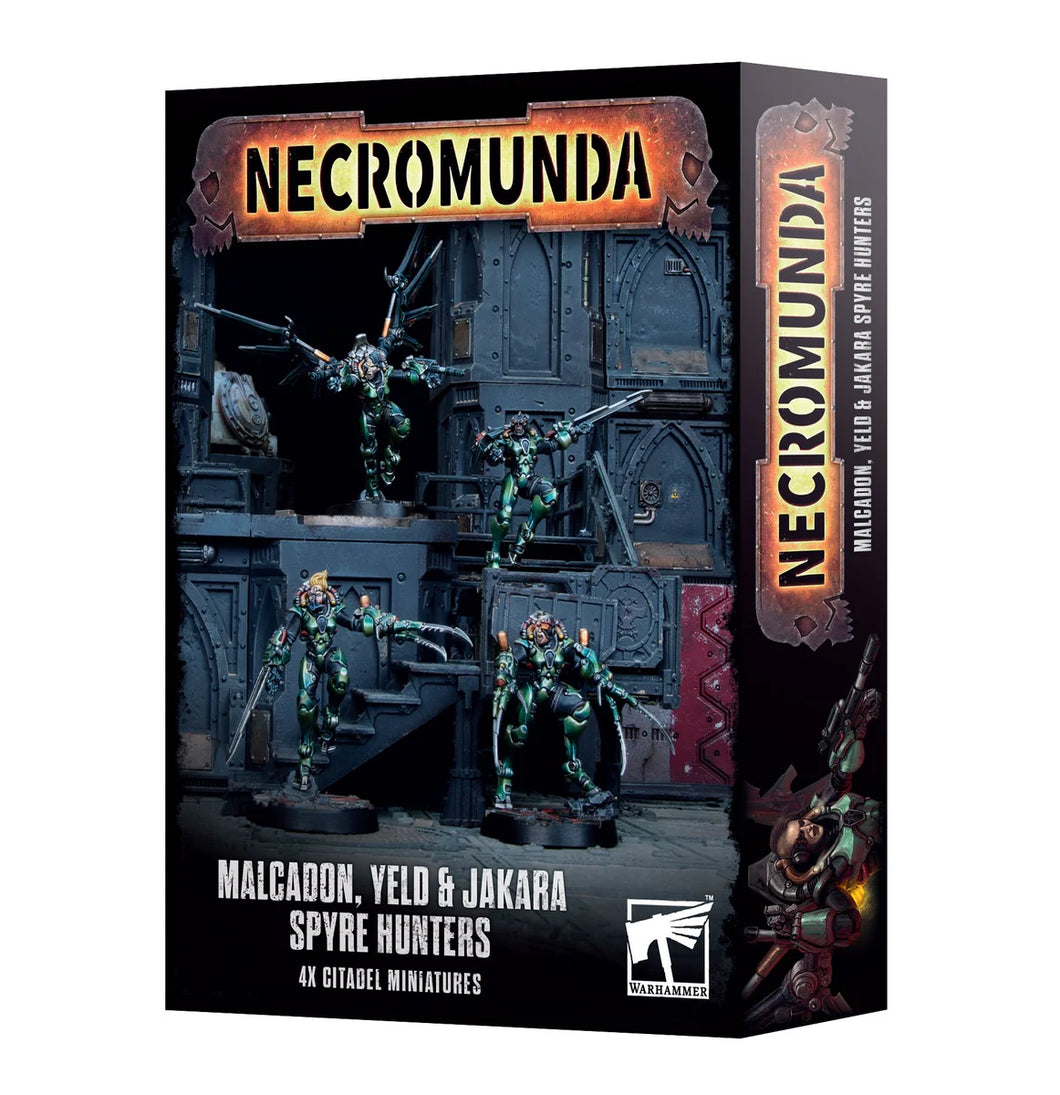 Necromunda Malcadon, Yeld & Jakara Spyre Hunters 301-44