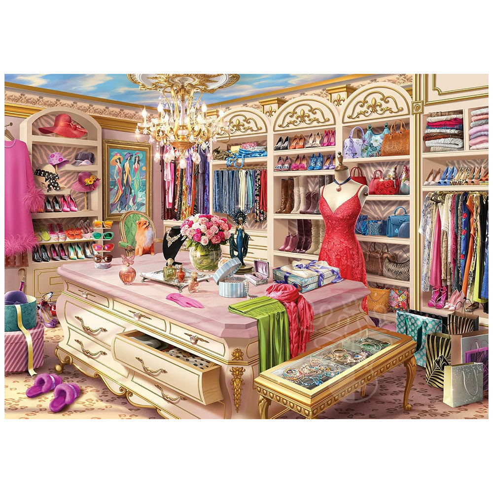 The Coveted Closet 1000pc Puzzle