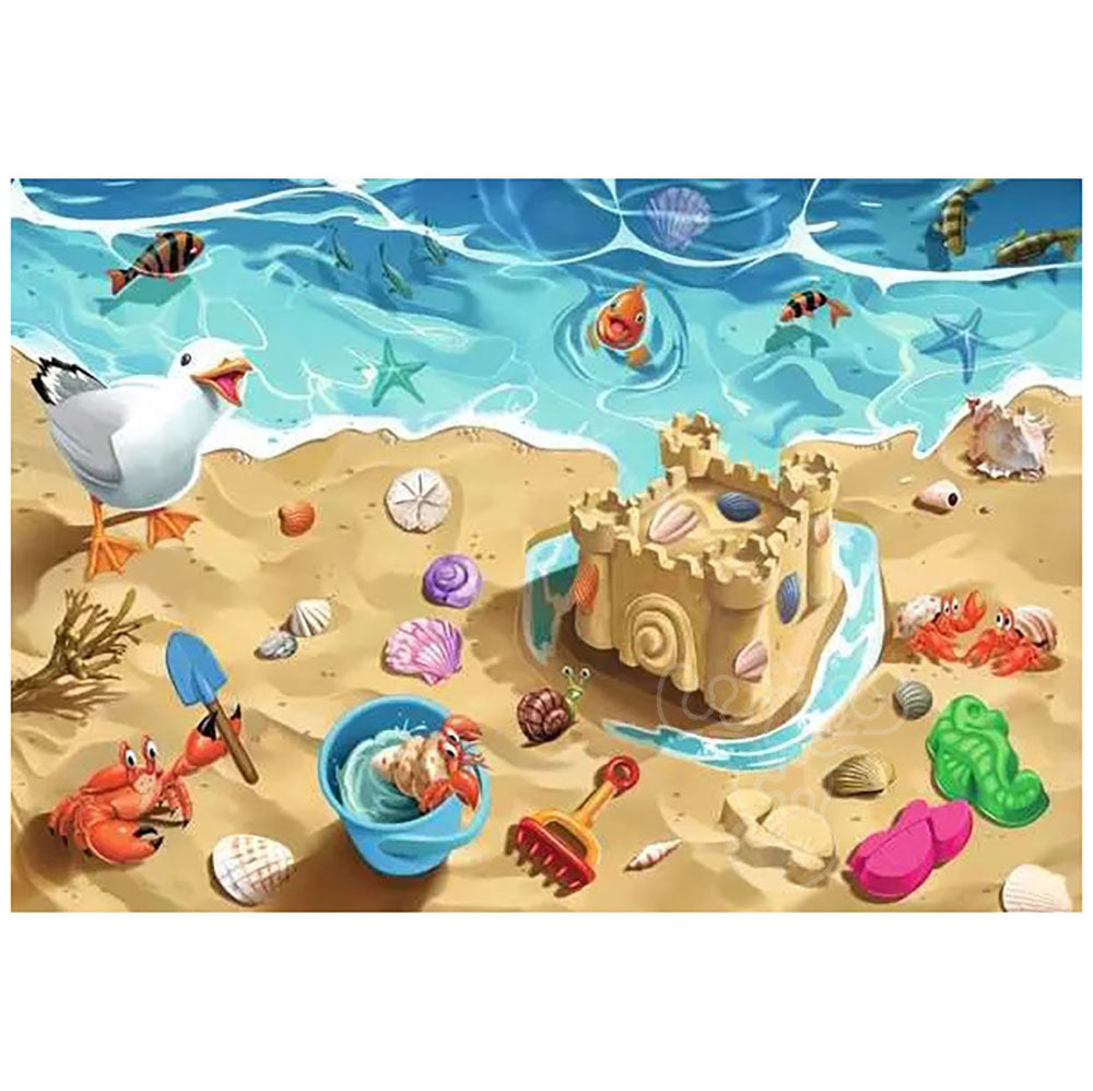 Fun at the Beach 24pcs Giant Floor Puzzle