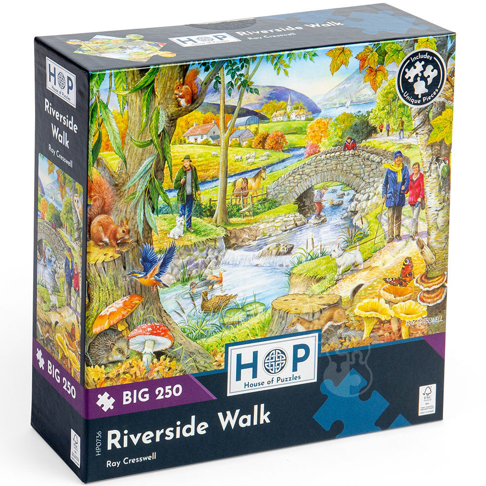 Riverside Walk BIG 250pc Puzzle