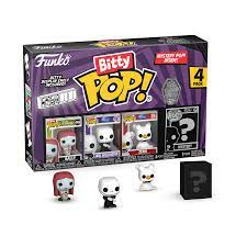 Funko Bitty Pops The Nightmare Before Christmas - Sally, Jack Skellington and Zero