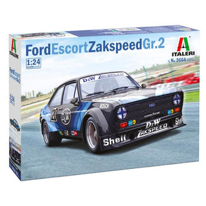 Italeri Ford Escort Zakspeed Gr.2 1:24
