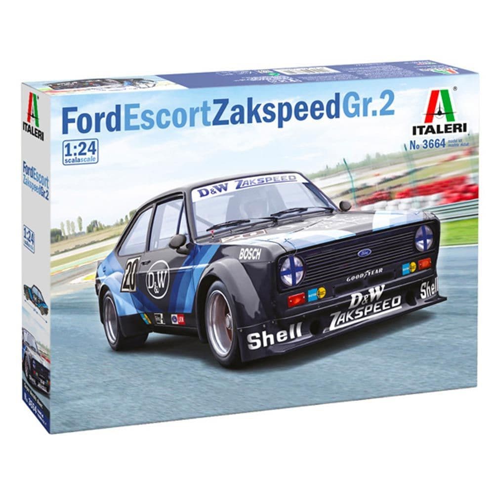 Italeri Ford Escort Zakspeed Gr.2 1:24