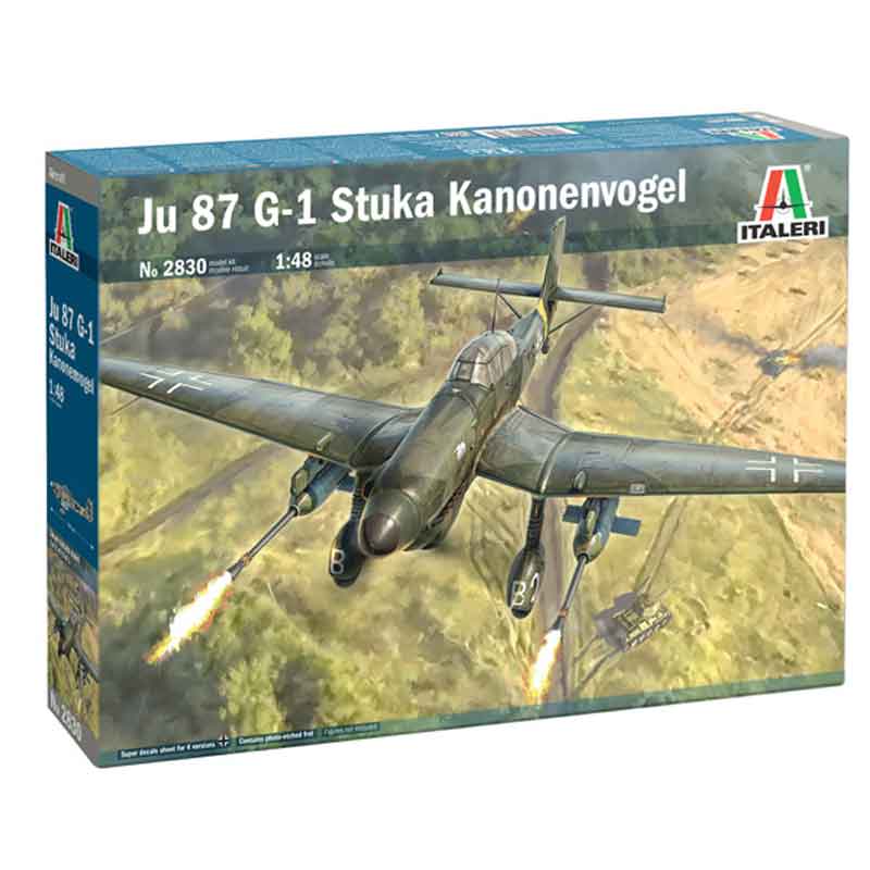 Italeri Ju 87 G-1 Stuka Kanonenvogel 1:48