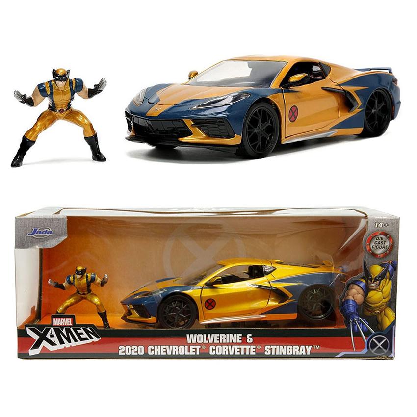 Jada Wolverine & 2020 Chevrolet Corvette Stingray