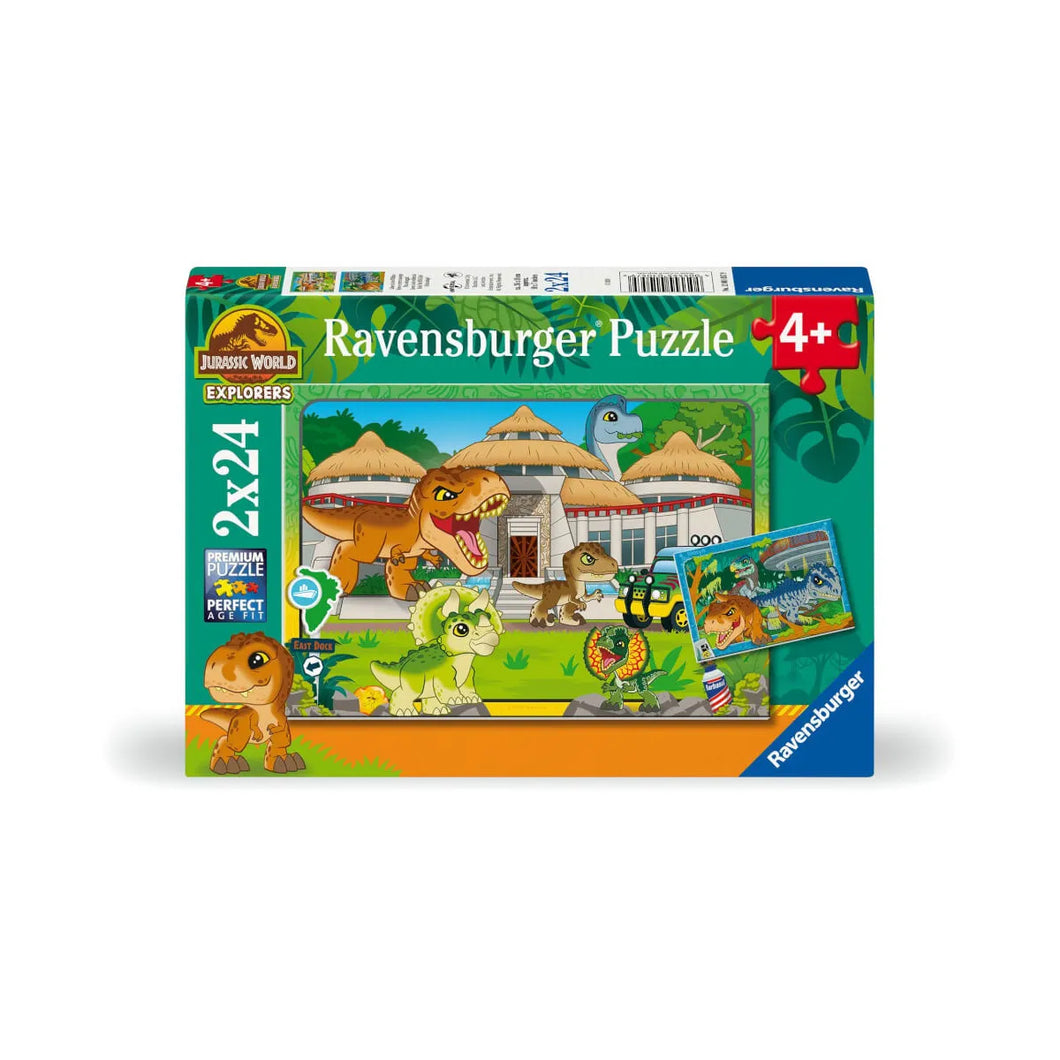 Jurassic World Explorers 2x24pcs Puzzle