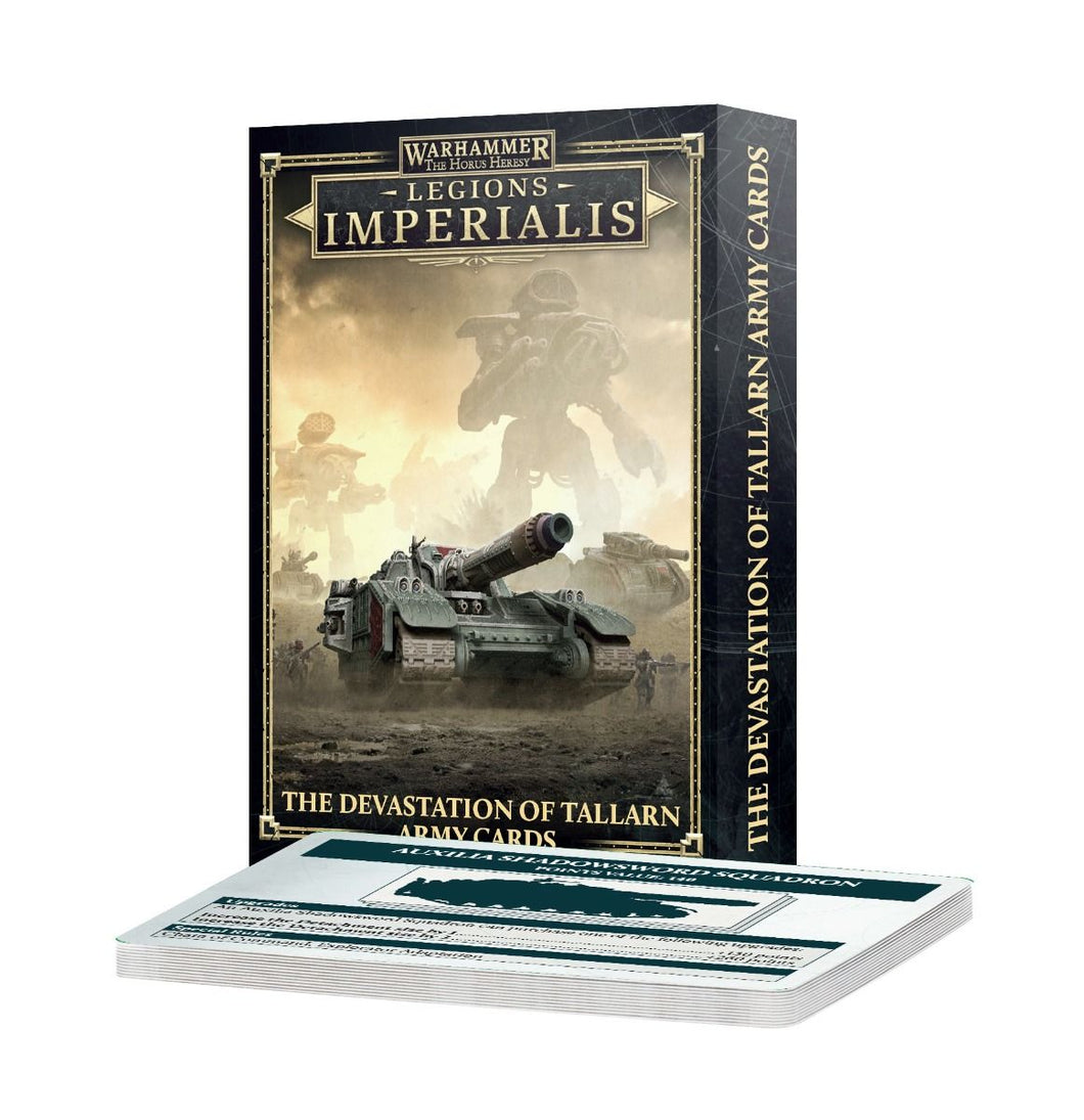 Legions Imperialis The Devastation of Tallarn Army Cards 03-72
