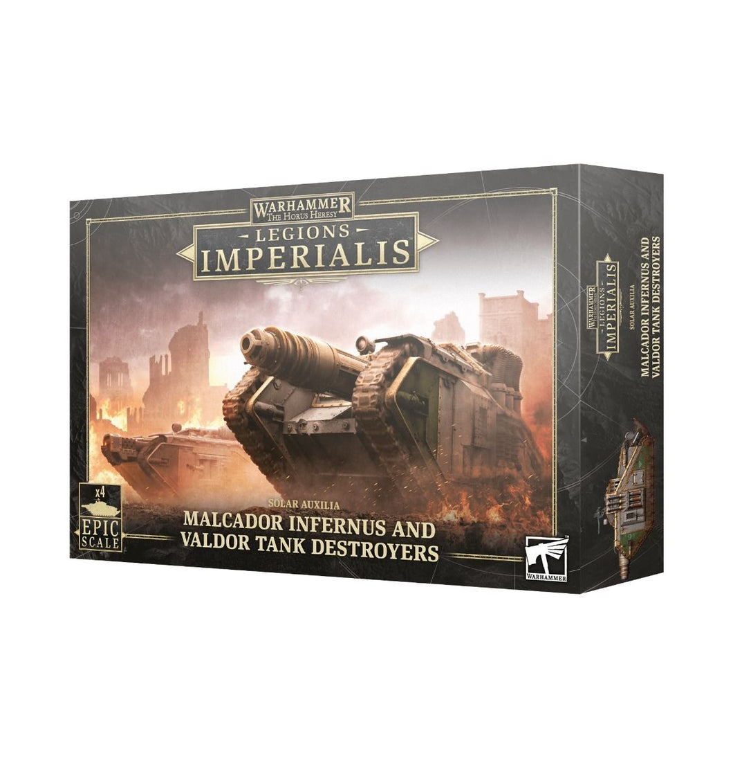 Legions Imperialis Malcador Infernus and Valdor Tank Destroyers 03-57