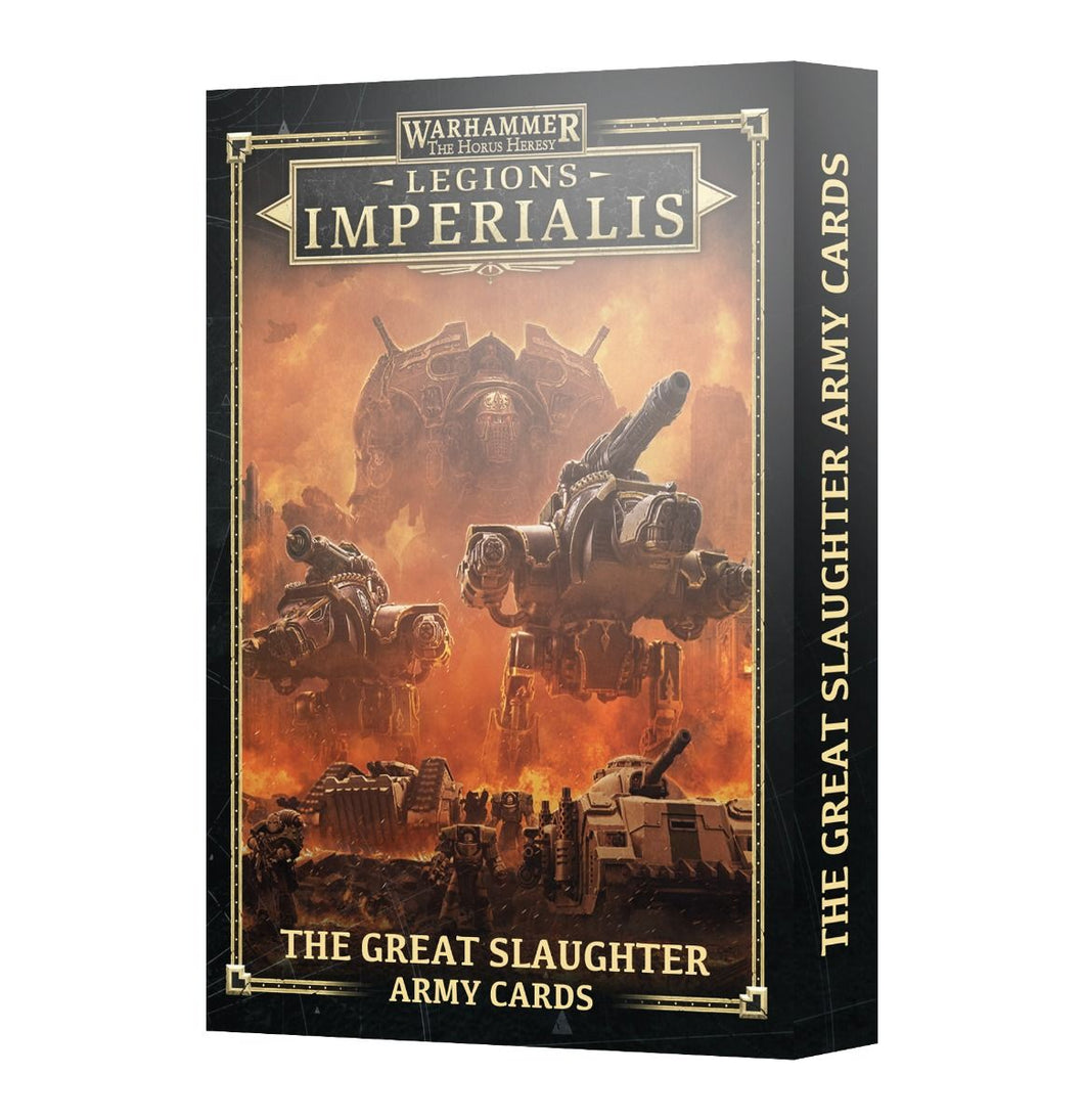 Legions Imperialis The Great Slaughter Army Cards 03-58