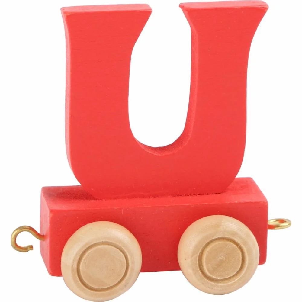 Coloured Letter Train U