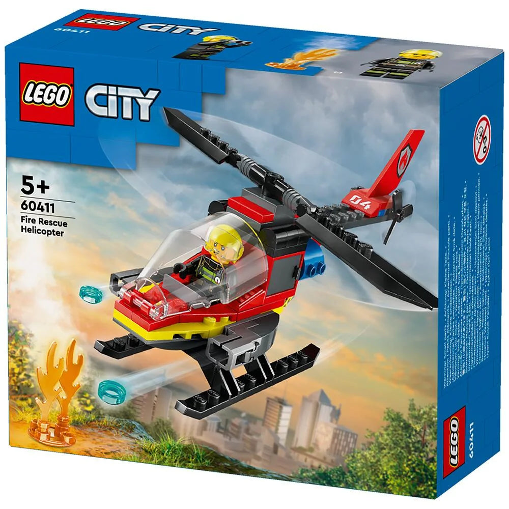 LEGO City 60411 Fire Rescue Helicopter
