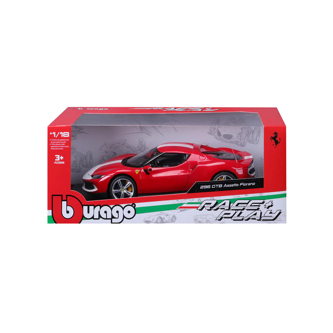 Burago 1:18 Ferrari 296 GTB Assetto Fiorano