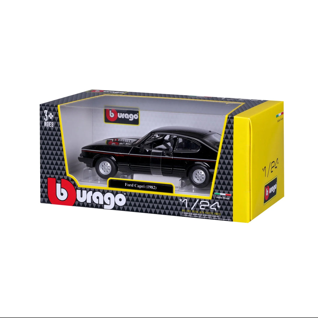 Burago 1:24 Ford Capri (1982) Black