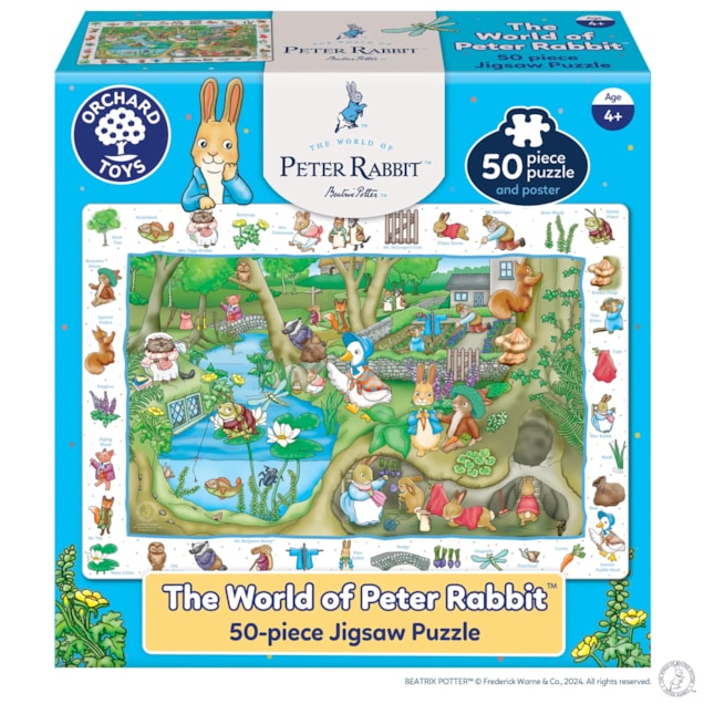 Orchard Toys The World Of Peter Rabbit 50pc Puzzle