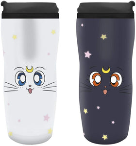 Sailor Moon Travel Mug Luna & Artemis