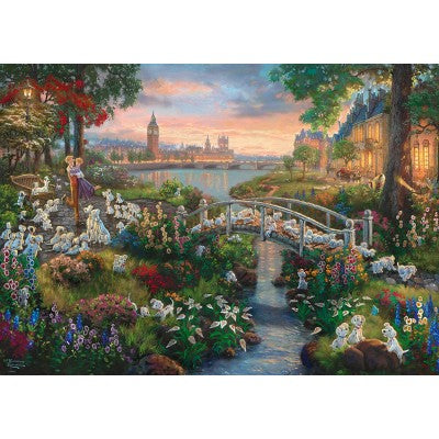 Schmidt Thomas Kinkade 101 Dalmatians 1000pc