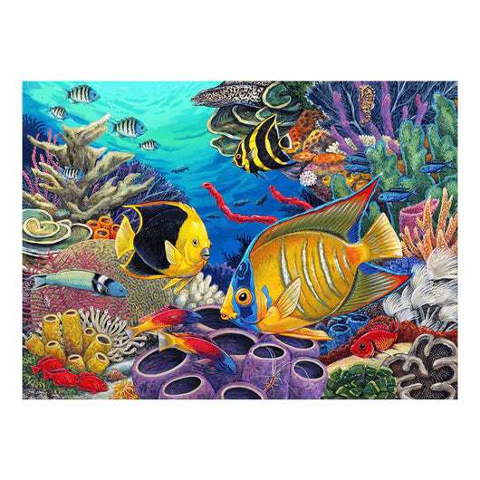Painting By Numbers - Caribbean Coral Reef