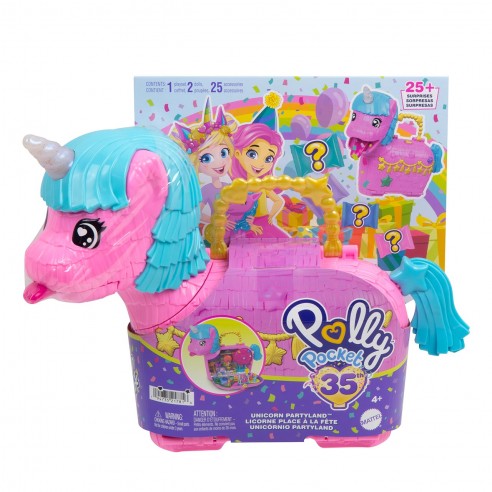 Polly Pocket Unicorn Partyland