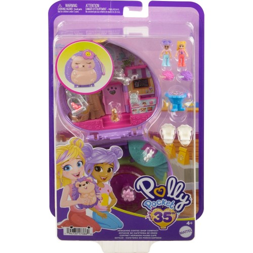 Polly Pocket - Hedgehog Coffee Shop Compact