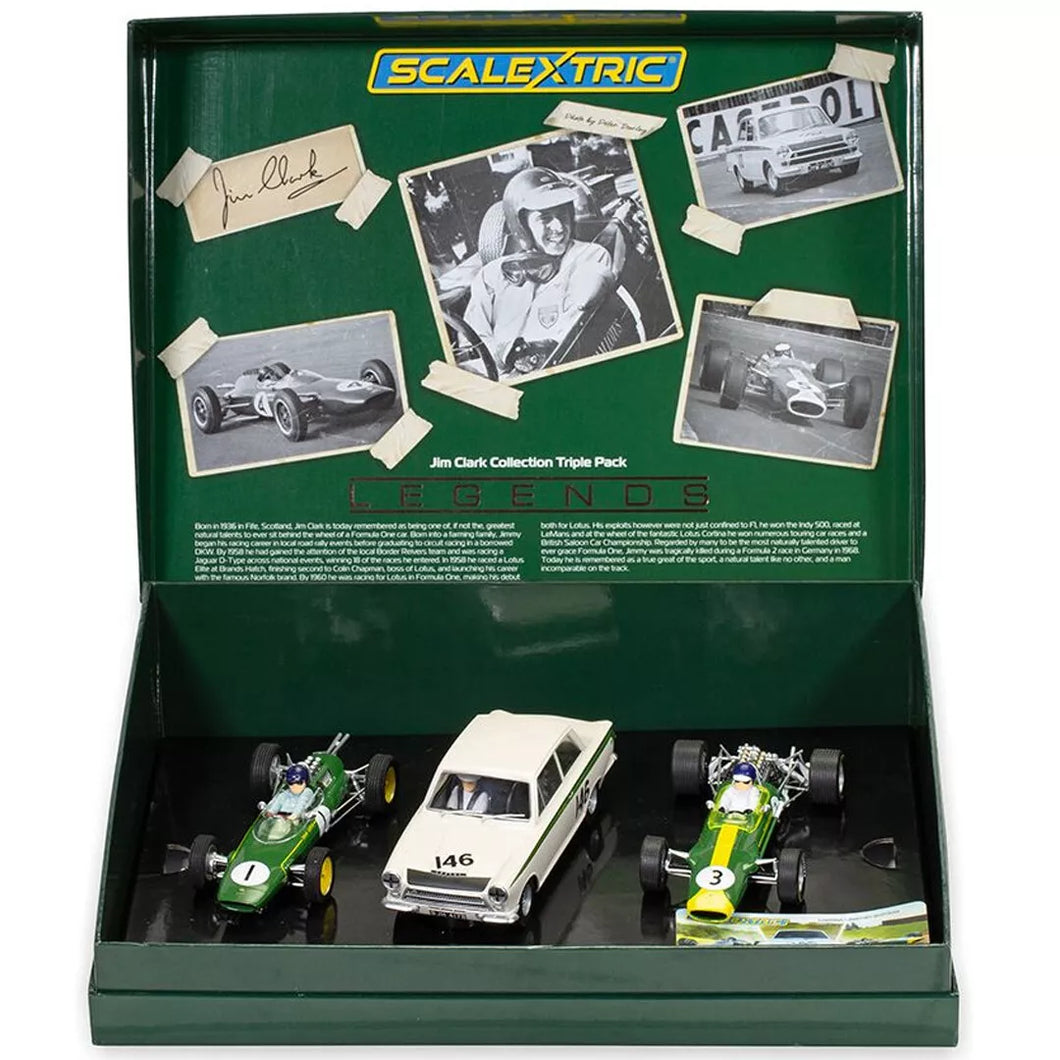 Scalextric Jim Clark Collection Triple Pack