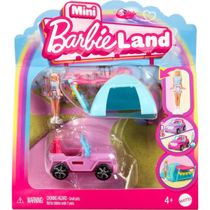 Barbie Mini Barbieland Doll & Vehicle - Jeep