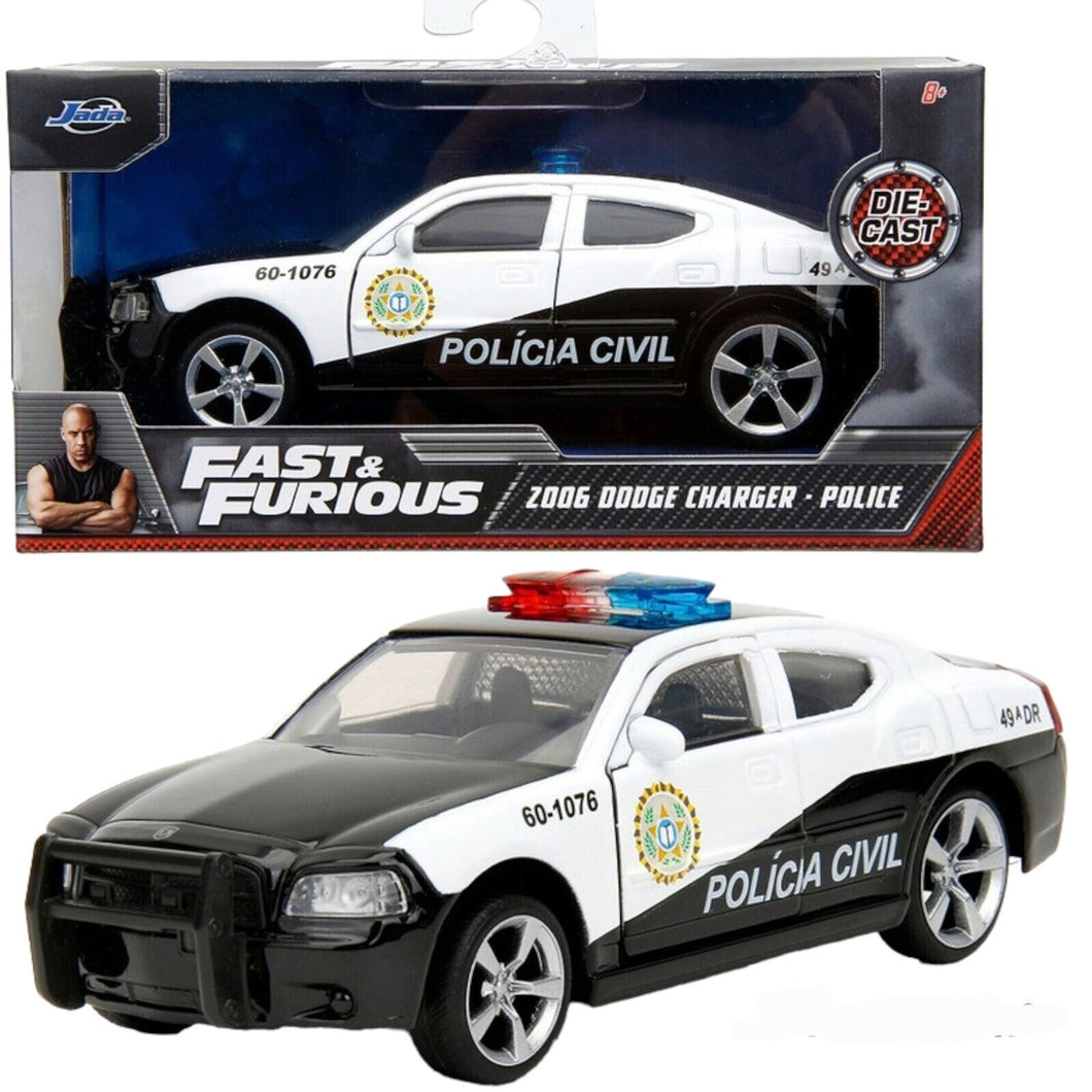 Jada Fast & Furious 2006 Dodge Charger - Police