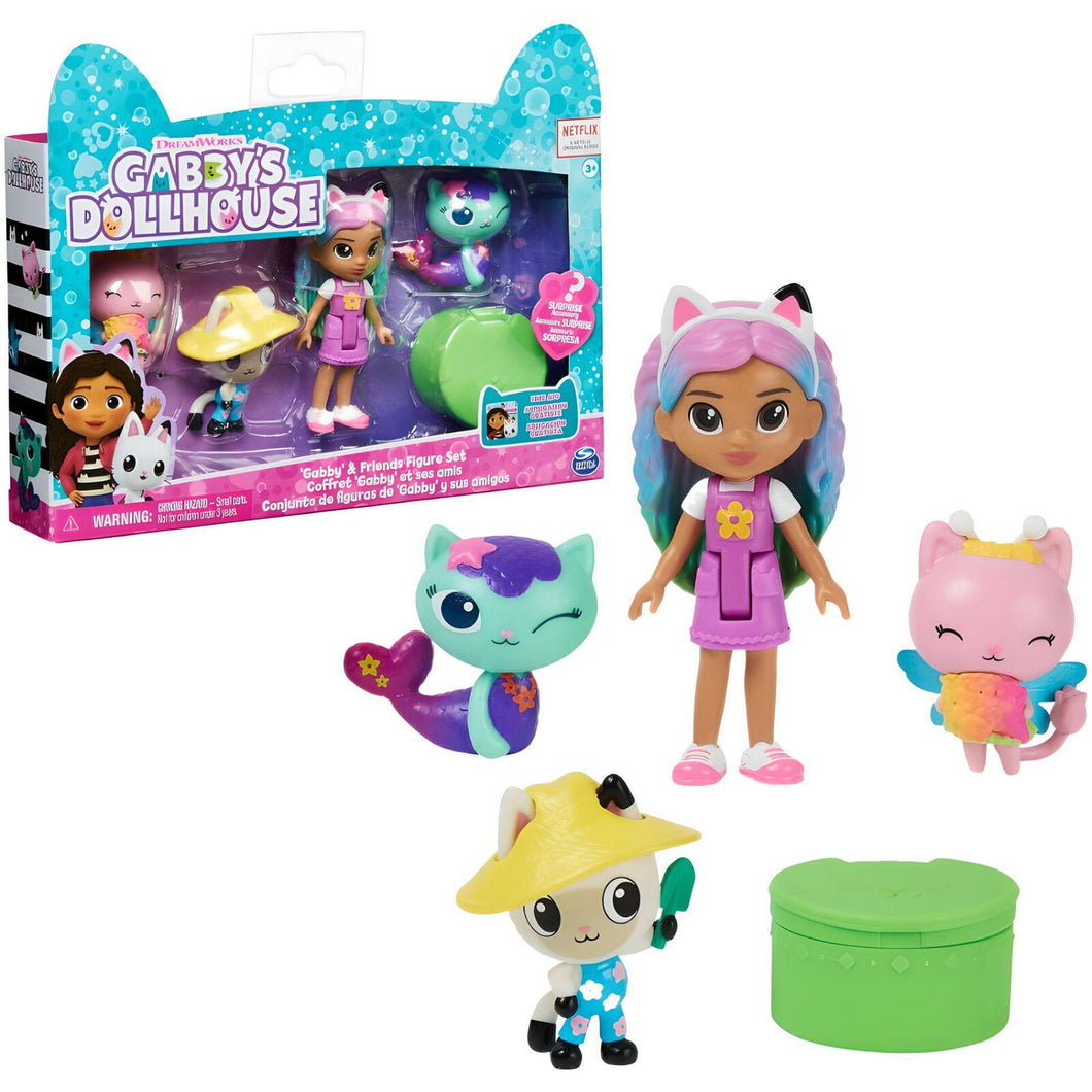 Gabby’s Dollhouse - Gabby & Friends Figure Set