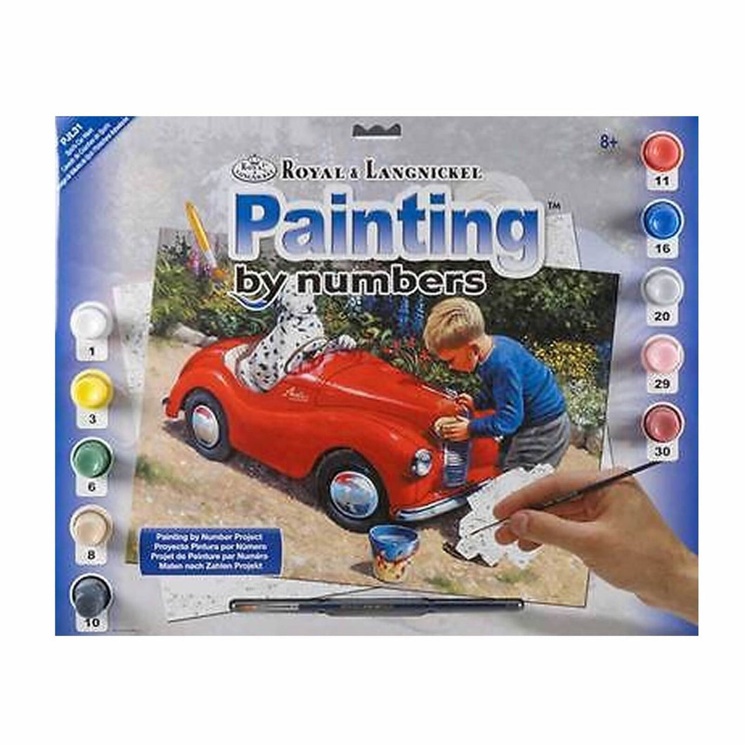 Painting By Numbers - Spot’s Car Wash