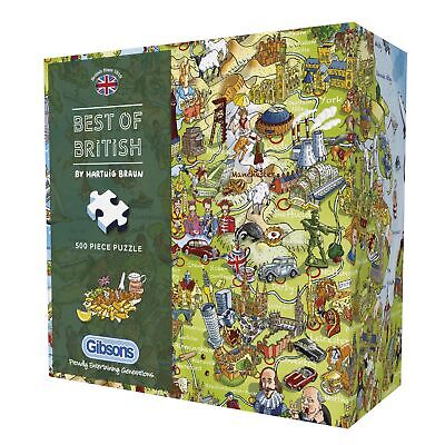 Gibsons Best of British 500pc