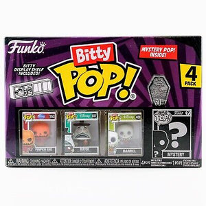 Funko Bitty Pops The Nightmare Before Christmas - Pumpkin King, Mayor and Barrel