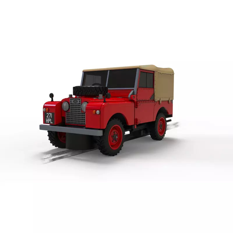 Scalextric Land Rover Series 1 Poppy Red