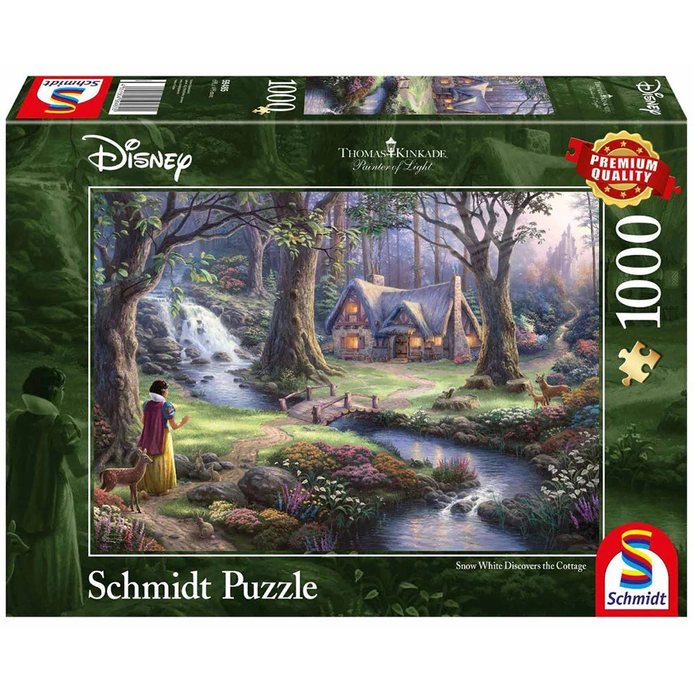 Schmidt Thomas Kinkade Snow White Discovers the Cottage 1000pc
