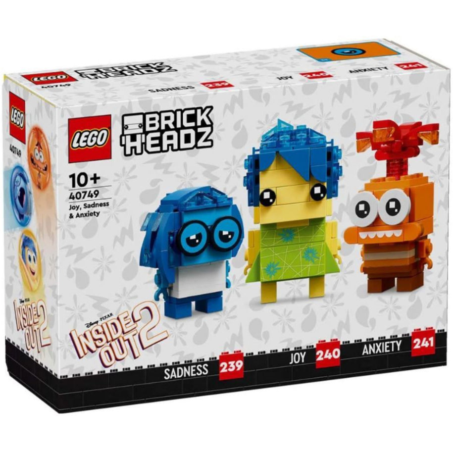 LEGO BrickHeadz 40749 Inside Out 2 Joy, Sadness & Anxiety