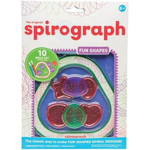 Spirograph Fun Shapes 10 Piece Set