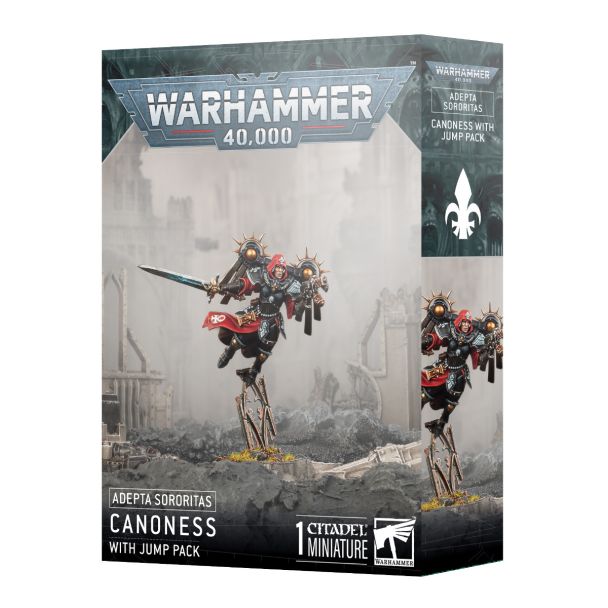 Adepta Sororitas Canoness with Jump Pack 52-61