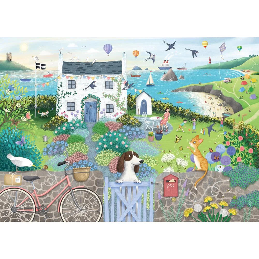 Coastal Cottage 1000pc Puzzle