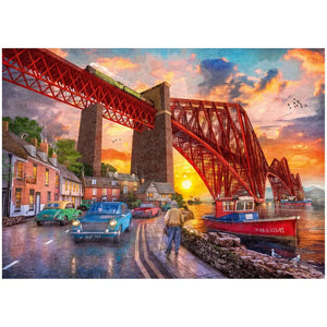 Forth Bridge at Sunset 1000pc Puzzle
