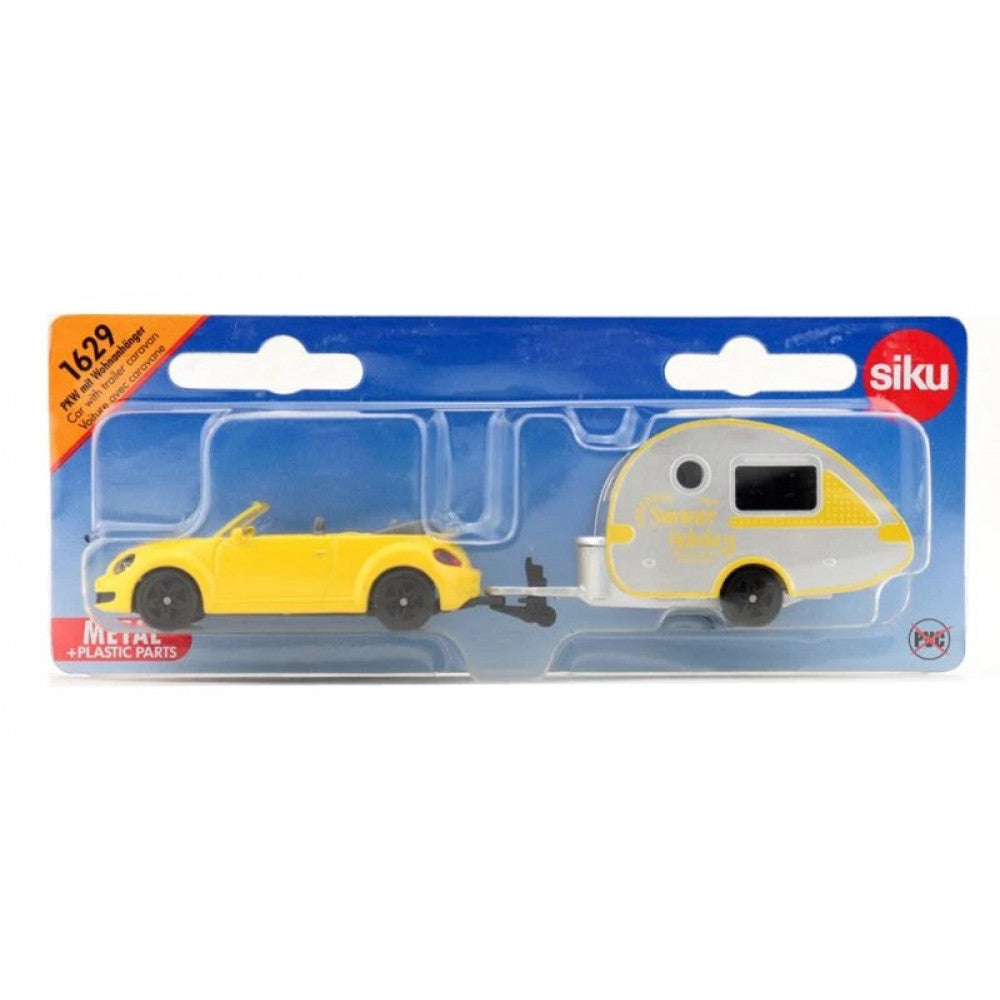 Siku 1:87 - VW Beetle with Campervan
