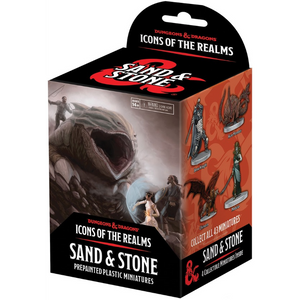 Dungeons & Dragons Icons of the Realms Sand & Stone Mystery Figure Box
