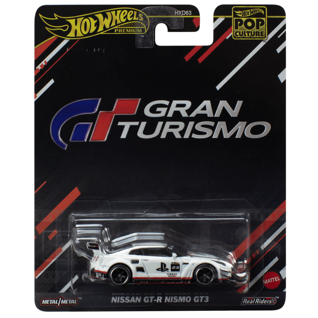 Hot Wheels Premium Pop Culture Gran Turismo Nissan GT-R Nismo GT3