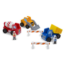 Load image into Gallery viewer, Melissa &amp; Doug Construction Vehicle Set
