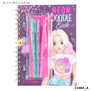 TOPModel Neon Doodle Book