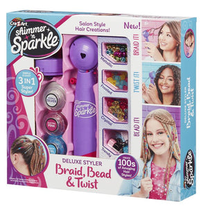 Shimmer N Sparkle Deluxe Styler Braid, Bead & Twist