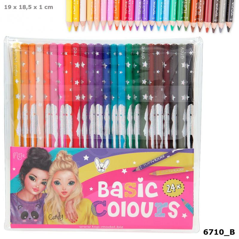 TOPModel Basic Colours 24 Pencils