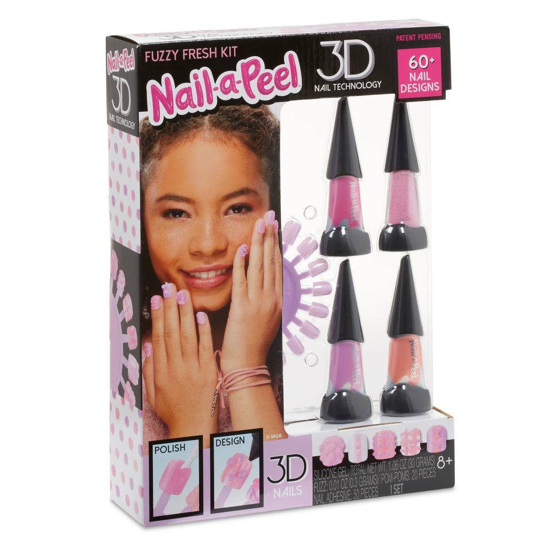 Nail-a-Peel Fuzzy Fresh Kit