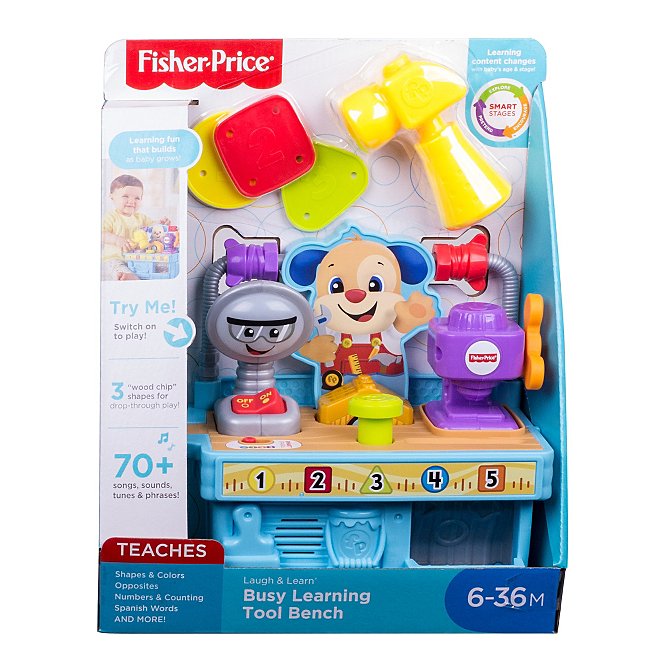 FisherPrice Busy Learning Tool Bench