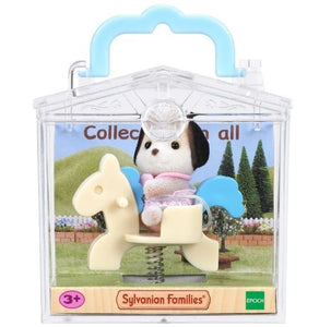 Sylvanian Families Baby Carry Case Dog on Pony Ride