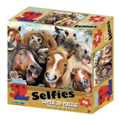 3D Selfies Horses 48pc