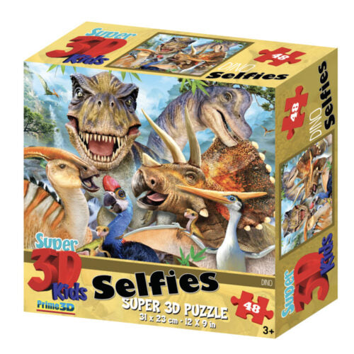 3D Selfies Dino 48pc